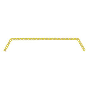 Double Angled for Mandible Reconstruction plate