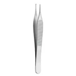 Adson Micro Dissecting Tissue Forceps w/ 1 x 2 Teeth 12 cm