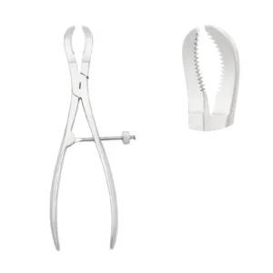 Bone Holding Forceps w/ Thread Fixation 24 cm