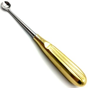 Spratt Brun Bone Curette Straight 17 cm Fig 1