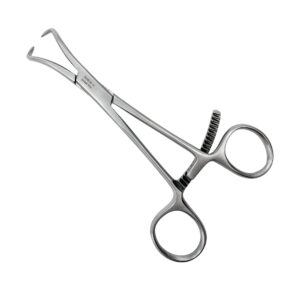 Bone Holding Reposition Forceps Curved w/ Sharp Tips 9 cm Surgical Instruments
