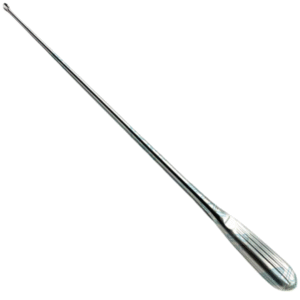 Spratt Brun Bone Curette Oval Fig. 2 x 35 cm