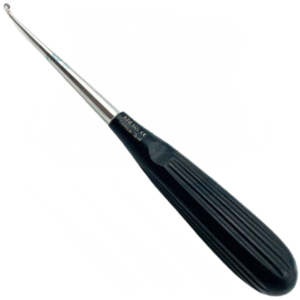 Spratt Brun Bone Curette Curved Fig. 0000 17 cm
