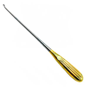 Spratt Brun Bone Curette Curved 26 cm Fig. 0