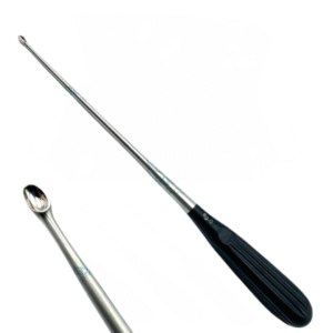 Spratt Brun Bone Curette Straight 26 cm Fig. 0