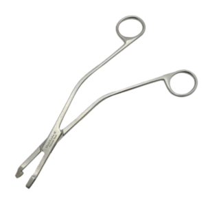 Schubert Uterine Biopsy Forceps Curved 22 cm Surgical Instruments