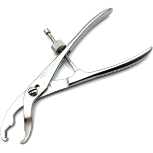 Verbrugge Bone Holding Forceps w/ Fixed Thread 14 cm