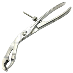 Verbrugge Bone Holding Forceps w/ Fixed Thread 24 cm