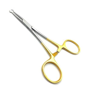 No Scalpel Vasectomy Forceps Set - Dissecting and Ring Fixation 14 cm