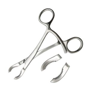 Bone Holding Forceps with Ratchet 14 cm Surgical Instruments