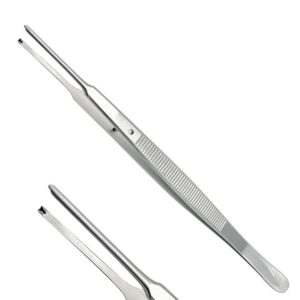 Gerald Dressing Forceps with Teeth Straight 17.5 cm Surgical Instrument