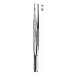 Tissue and Dressing Forceps 1 x 2 Teeth 20 cm